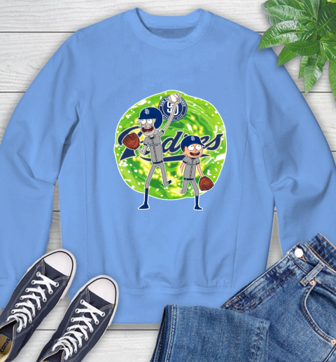 MLB San Diego Padres Rick And Morty Baseball Sports Sweatshirt 11