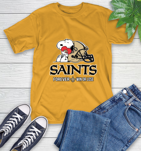 NFL The Peanuts Movie Snoopy Forever Win Or Lose Football New Orleans Saints 3