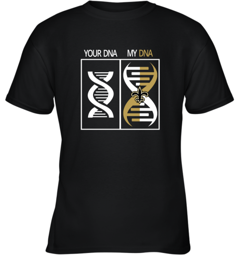 My DNA Is The New Orleans Saints Football NFL Youth T-Shirt