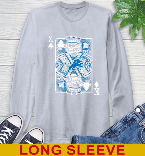Detroit Lions NFL Football The King Of Spades Death Cards Shirt Long Sleeve T-Shirt 7 Detroit Lions NFL Football The King Of Spades Death Cards Shirt Long Sleeve T-Shirt - Image 7