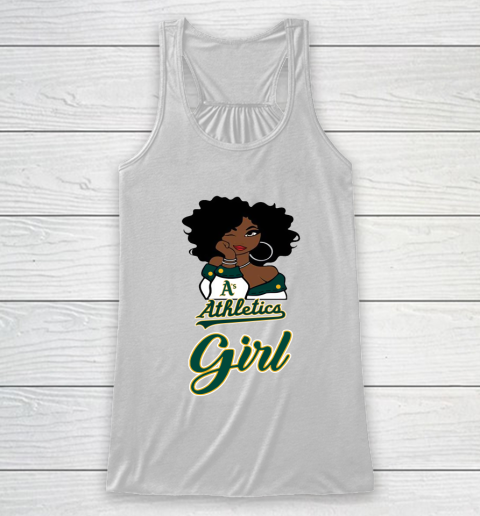 Oakland Athleticss Girl MLB Racerback Tank 2