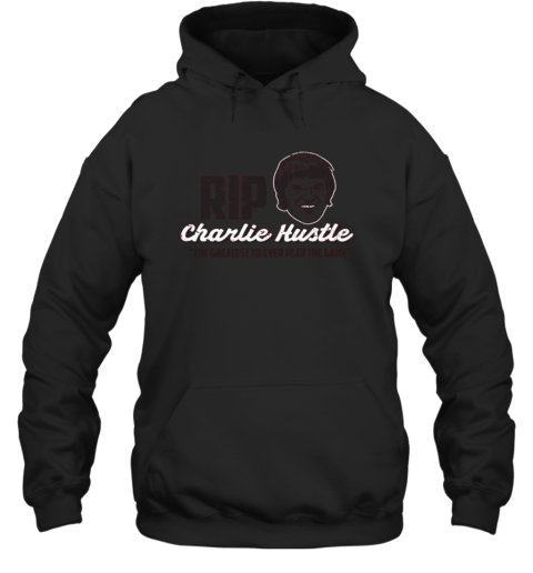 RIP Charlie Hustle Cincinnati Baseball Fan Premium Hoodie