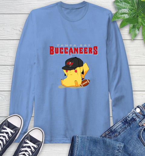 NFL Pikachu Football Tampa Bay Buccaneers Long Sleeve T-Shirt 11