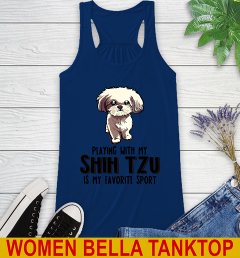 Playing with my shih tzu is my favorite sport 41