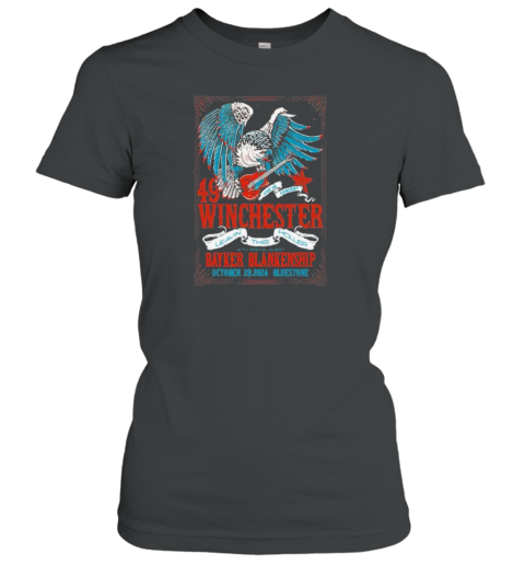 49 Winchester Live In Concert Leavin This Holler Bayker Blankenship October 29 2024 Bluestone Women's T-Shirt