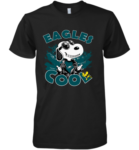 Philadelphia Eagles Snoopy Joe Cool We're Awesome Premium Men's T-Shirt