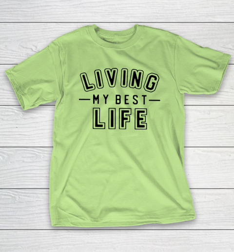 UNIVERSITY GOLD Living My Best Life T-Shirt 6