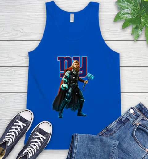 NFL Thor Avengers Endgame Football New York Giants Tank Top 5