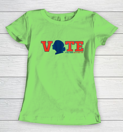 Vote Tell Them Ruth Sent You RBG Vote Shirt Notorious Women's T-Shirt 5