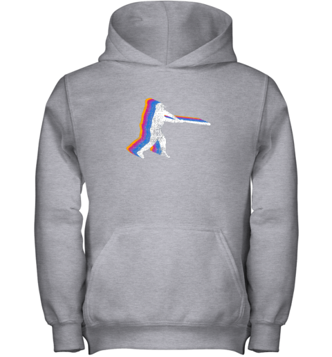 pnz7 baseball shirt player gift vintage youth hoodie 43 front sport grey