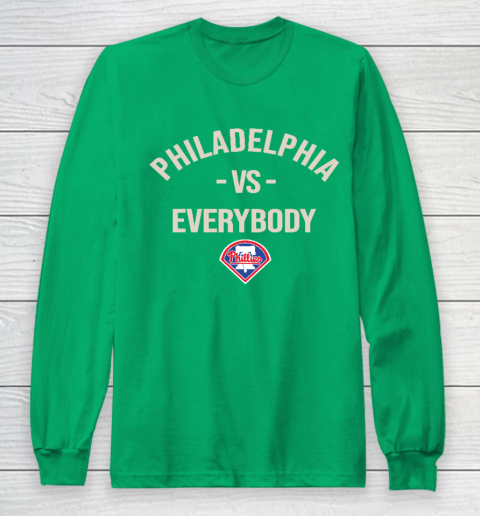 Philadelphia Phillies Vs Everybody Long Sleeve T-Shirt 4
