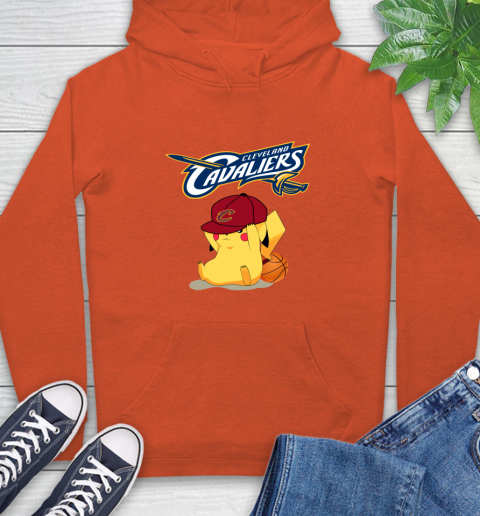 NBA Pikachu Basketball Sports Cleveland Cavaliers Hoodie 5