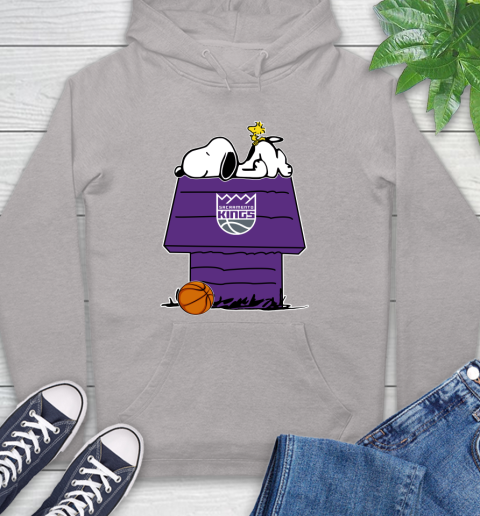 Sacramento Kings NBA Basketball Snoopy Woodstock The Peanuts Movie Hoodie Ash Sacramento Kings NBA Basketball Snoopy Woodstock The Peanuts Movie Hoodie 12