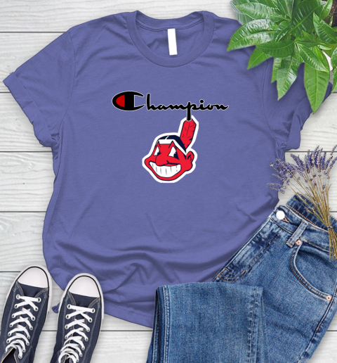 MLB Baseball Cleveland Indians Champion Shirt Women's T-Shirt 12
