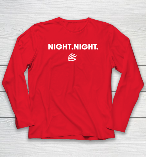 Night Night Steph Curry Long Sleeve T-Shirt 6