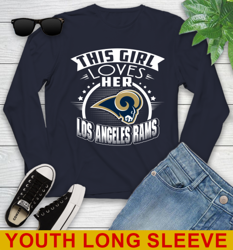 Los Angeles Rams NFL Football This Girl Loves Her Team 118