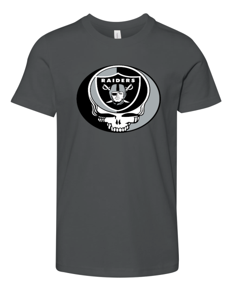 Oakland Raiders x Grateful Dead Youth Unisex Jersey Tee