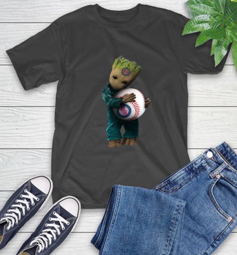 MLB Groot Guardians Of The Galaxy Baseball Sports Minnesota Twins T-Shirt 2