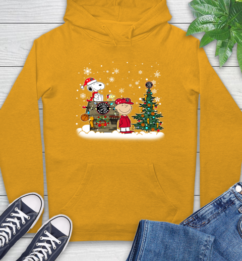 Toronto Raptors NBA Basketball Christmas The Peanuts Movie Snoopy Championship Hoodie 2