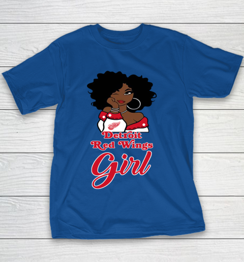 Detroit Red Wings Girl NHL Youth T-Shirt