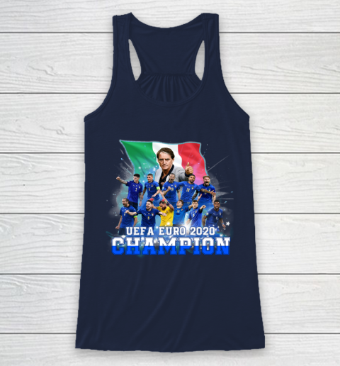 Italy European Champions 2020 Team Racerback Tank 8