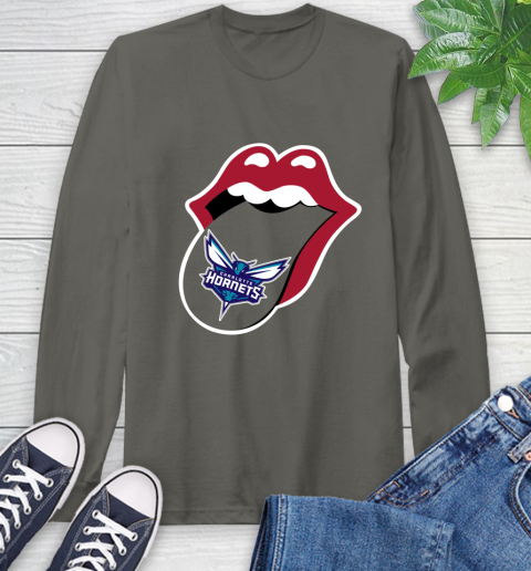 Charlotte Hornets NBA Basketball Lips I Root For My Team Adoring Fan 65