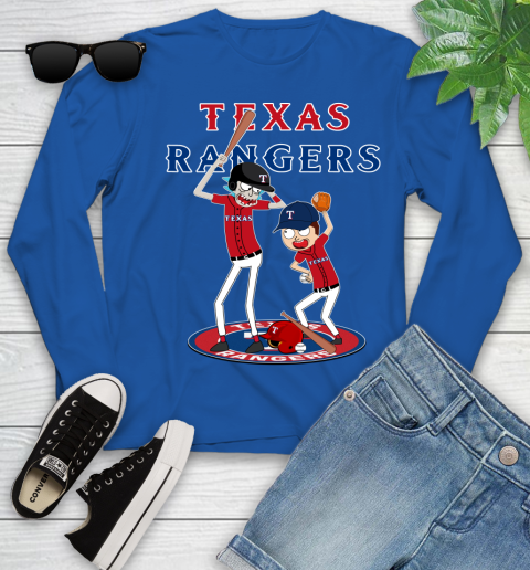 MLB Texas Rangers Rick And Morty Baseball 133