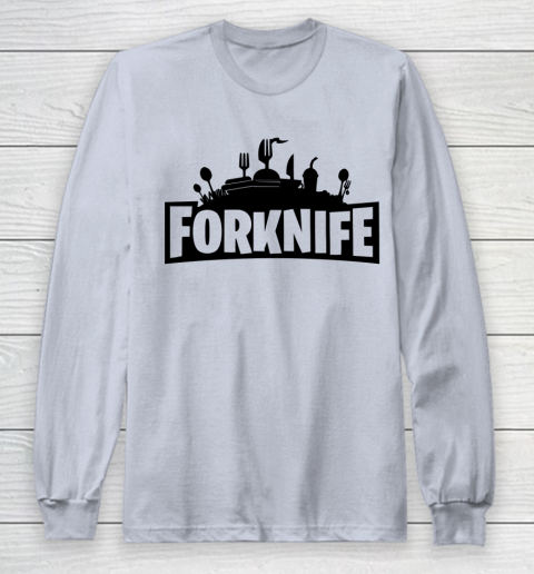 Fortnite Tshirt Forknife Long Sleeve T-Shirt 4