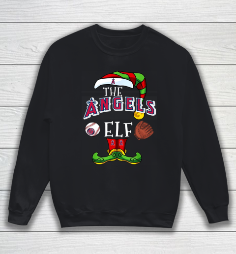 Los Angeles Angels Christmas ELF Funny MLB Sweatshirt