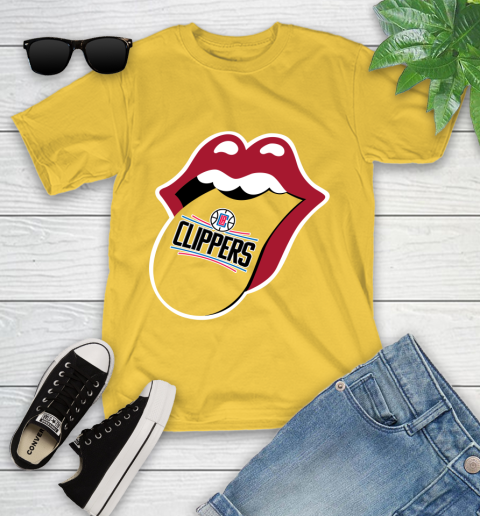 LA Clippers NBA Basketball Lips I Root For My Team Adoring Fan 110