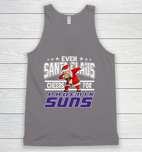 Phoenix Suns Even Santa Claus Cheers For Christmas NBA Tank Top 6