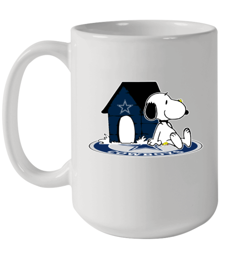 NFL Football Dallas Cowboys Snoopy The Peanuts Movie Shirt Ceramic Mug 15oz