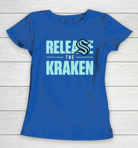 Release The Kraken T Shirt – Seattle Kraken Women's T-Shirt 8