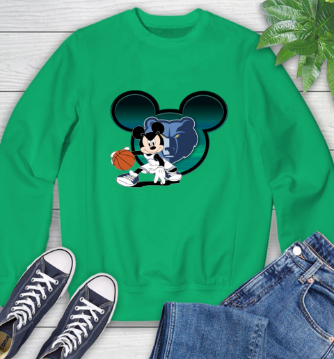 NBA Memphis Grizzlies Mickey Mouse Disney Basketball Sweatshirt 6