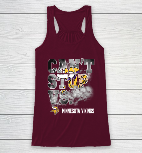 NFL Minnesota Vikings Can't Stop Vs Racerback Tank 2