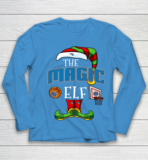 Orlando Magic Christmas ELF Funny NBA Youth Long Sleeve 5
