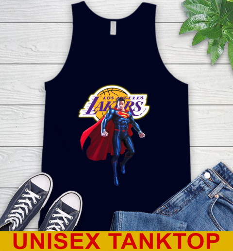 NBA Awesome Superman Basketball Sports Los Angeles Lakers 72