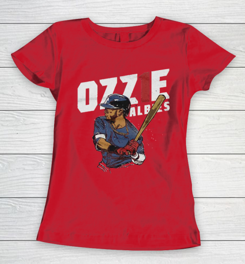 Ozzie Albies 1 Atlanta Brave Women's T-Shirt 9