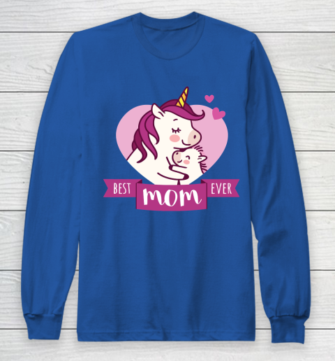 Mother's Day Funny Gift Ideas Apparel  Best Mom Ever T Shirt Long Sleeve T-Shirt 6