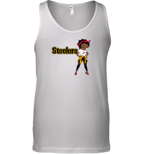 Betty Boop Pittsburgh Steelers Tank Top