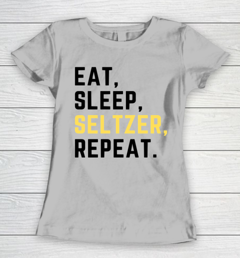 Bud Light Seltzer  Eat Sleep Seltzer Repeat Women's T-Shirt 3