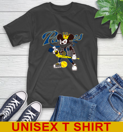 San Diego Padres MLB Baseball Mickey Peace Sign Sports T-Shirt 2
