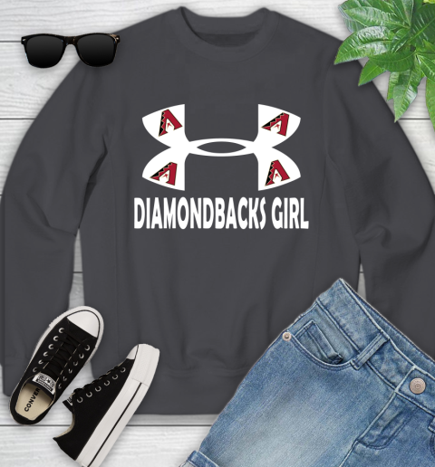 MLB Arizona Diamondbacks Under Armour Baseball Sports Youth Sweatshirt 5