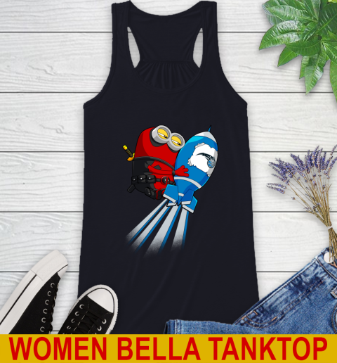 NBA Basketball Orlando Magic Deadpool Minion Marvel Shirt Racerback Tank 8