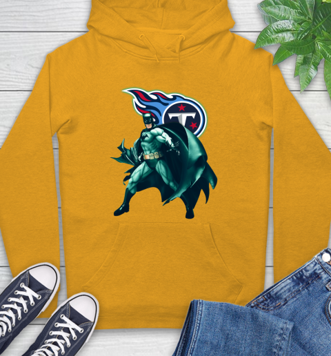 NFL Batman Football Sports Tennessee Titans Hoodie 3