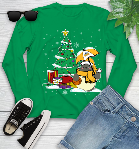 Denver Nuggets NBA Basketball Cute Tonari No Totoro Christmas Sports Youth Long Sleeve 7