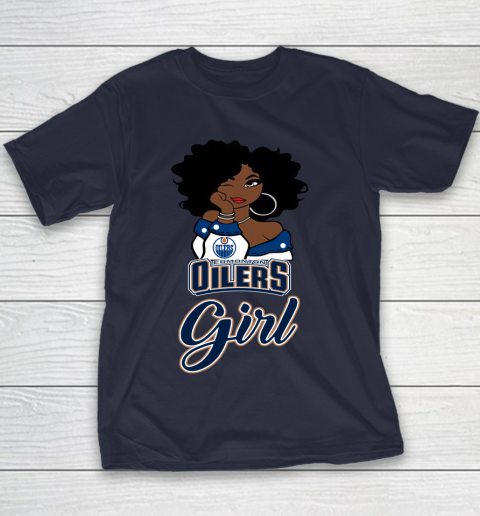 Edmonton Oilers Girl NHL Youth T-Shirt 4