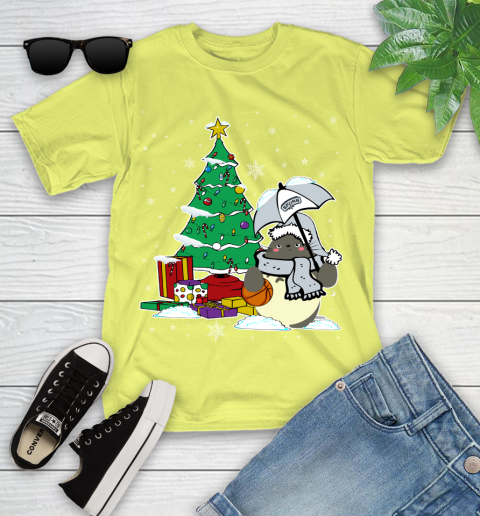 San Antonio Spurs NBA Basketball Cute Tonari No Totoro Christmas Sports Youth T-Shirt 10