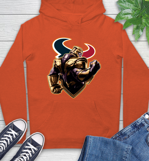 NFL Thanos Avengers Endgame Football Sports Houston Texans Hoodie 5