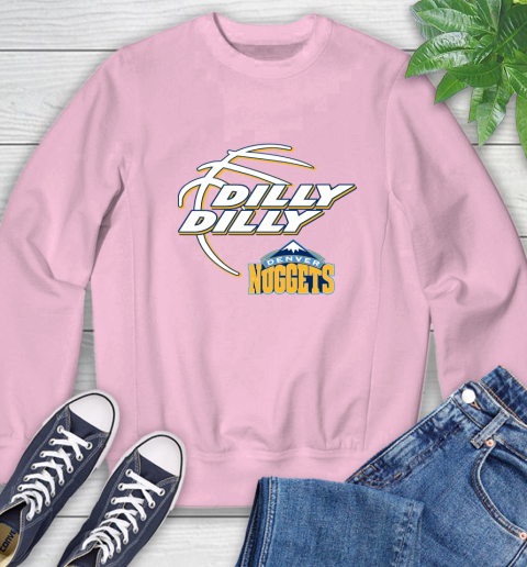 NBA Denver Nuggets Dilly Dilly Basketball Sports Sweatshirt 9